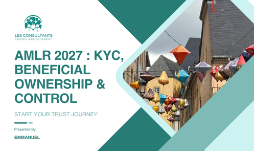 AMLR 2027 : KYC, Beneficial Ownership & Control online training